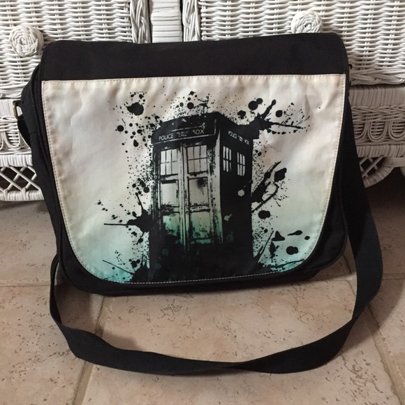 dr who messenger bag